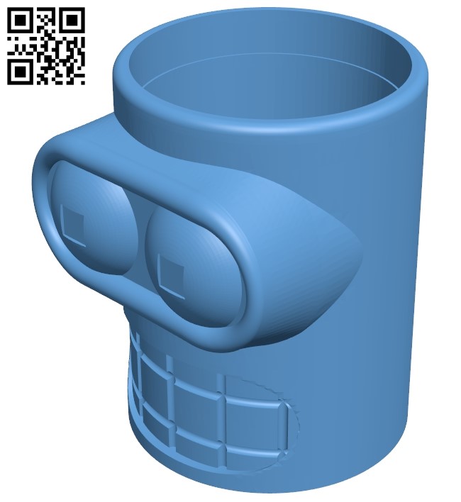 Metric Bender Beer Cozy B009075 file obj free download 3D Model for CNC and 3d printer