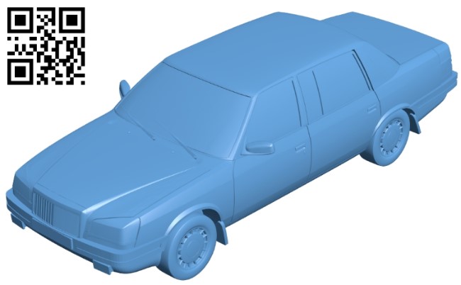 Moskvich Ivan Kalita - car B009208 file obj free download 3D Model for CNC and 3d printer