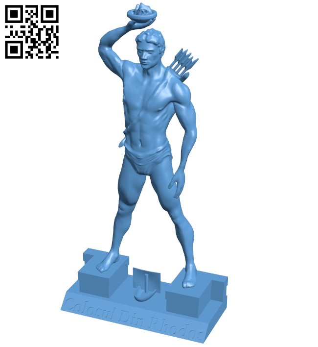 Mr Colosul mai mic B009074 file obj free download 3D Model for CNC and 3d printer