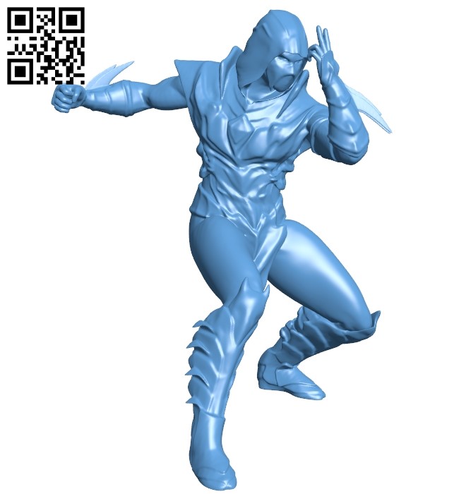 Mr Injustice Scorpion B009066 file obj free download 3D Model for CNC and 3d printer