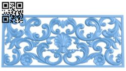 Pattern decor design A006069 download free stl files 3d model for CNC wood carving