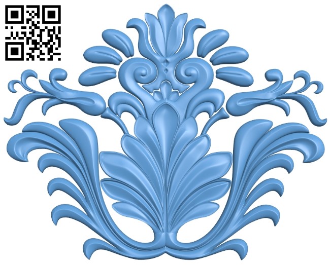 Pattern decor design A006130 download free stl files 3d model for CNC wood carving