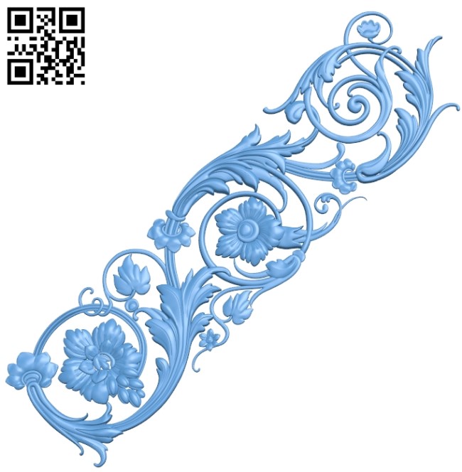 Pattern decor design A006134 download free stl files 3d model for CNC wood carving