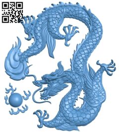 Pattern dragon A006067 download free stl files 3d model for CNC wood carving