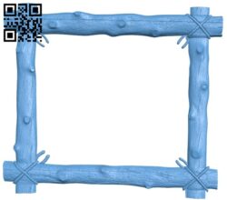 Picture frame or mirror A006111 download free stl files 3d model for CNC wood carving
