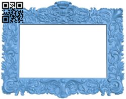Picture frame or mirror A006115 download free stl files 3d model for CNC wood carving