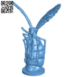 Repaired bloated mosquito B009156 file obj free download 3D Model for CNC and 3d printer