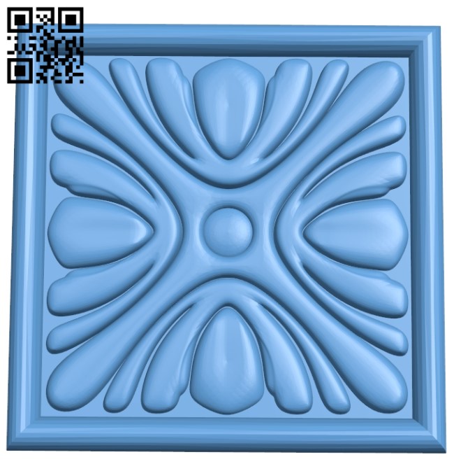 Square pattern A006031 download free stl files 3d model for CNC wood carving