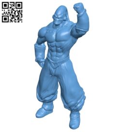 Super Buu – Dragon Ball B009178 file obj free download 3D Model for CNC and 3d printer