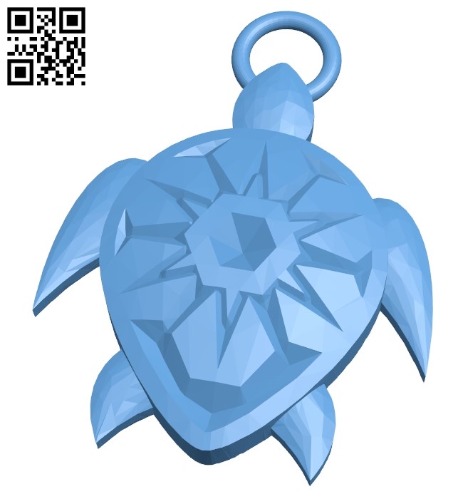 Throtl pendant B009217 file obj free download 3D Model for CNC and 3d printer