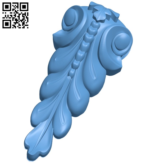 Top of the column A006010 download free stl files 3d model for CNC wood carving