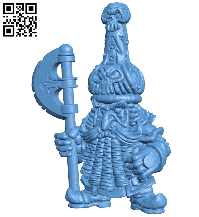 STL file Krauser (Residual Evil)・3D printer model to download・Cults