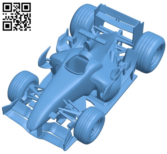 Honda RA106-06 - car B009262 file obj free download 3D Model for CNC and 3d printer