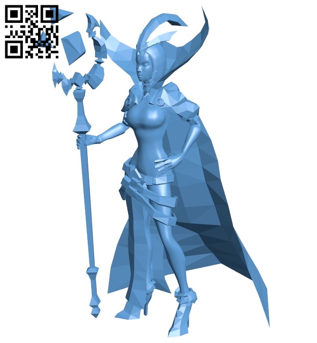 Leblanc – Women B009320 file obj free download 3D Model for CNC and 3d printer