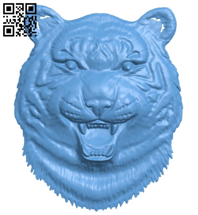 Lion head pattern A006236 download free stl files 3d model for CNC wood carving