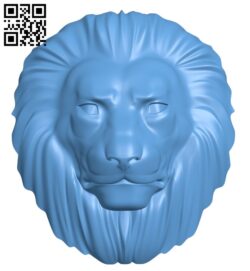 Lion head pattern A006239 download free stl files 3d model for CNC wood carving