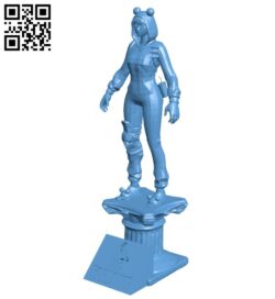 Miss Onesie fortnite B009328 file obj free download 3D Model for CNC and 3d printer