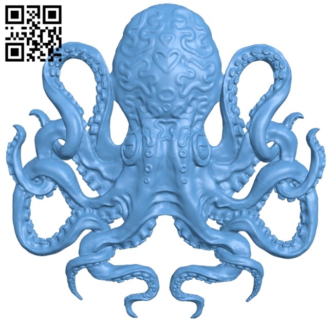 Octo B009341 file obj free download 3D Model for CNC and 3d printer