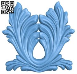 Pattern in the center A006204 download free stl files 3d model for CNC wood carving