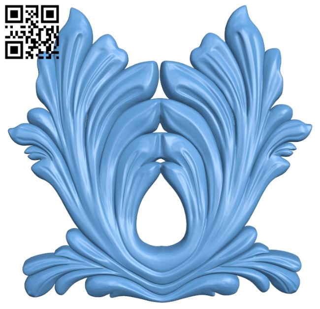 Pattern in the center A006204 download free stl files 3d model for CNC wood carving