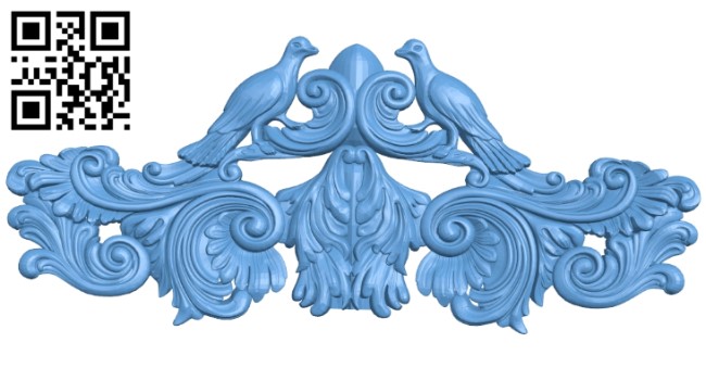 Pattern in the center A006206 download free stl files 3d model for CNC wood carving