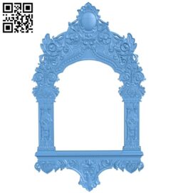 Religious picture frames or mirrors A006210 download free stl files 3d model for CNC wood carving