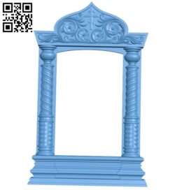 Religious picture frames or mirrors A006216 download free stl files 3d model for CNC wood carving