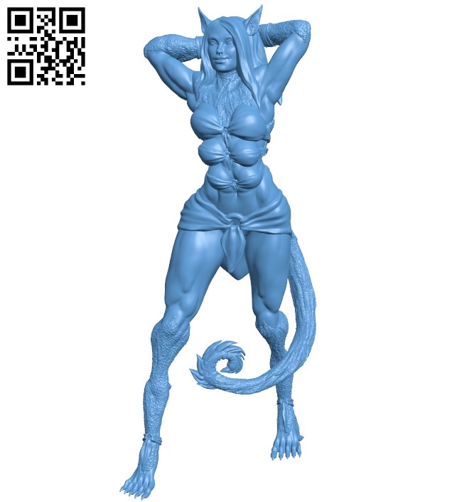 Selencal - women B009368 file obj free download 3D Model for CNC and 3d printer