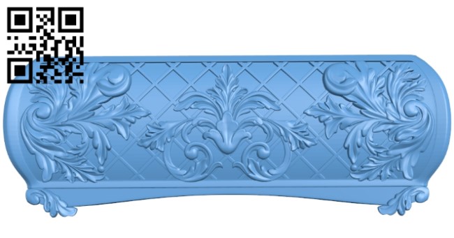 Sidewall pattern A006292 download free stl files 3d model for CNC wood carving