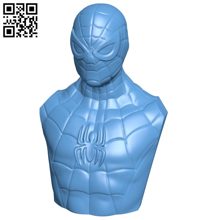 Spiderman - superhero B009352 file obj free download 3D Model for CNC and 3d printer