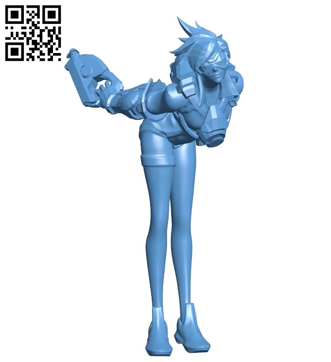 Tracer pose repaired B009235 file obj free download 3D Model for CNC and 3d printer