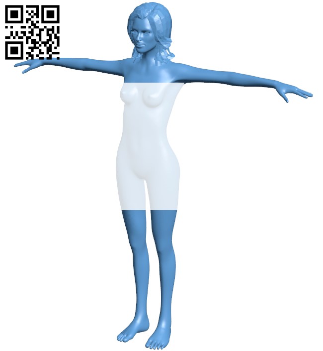 Women B009350 file obj free download 3D Model for CNC and 3d printer