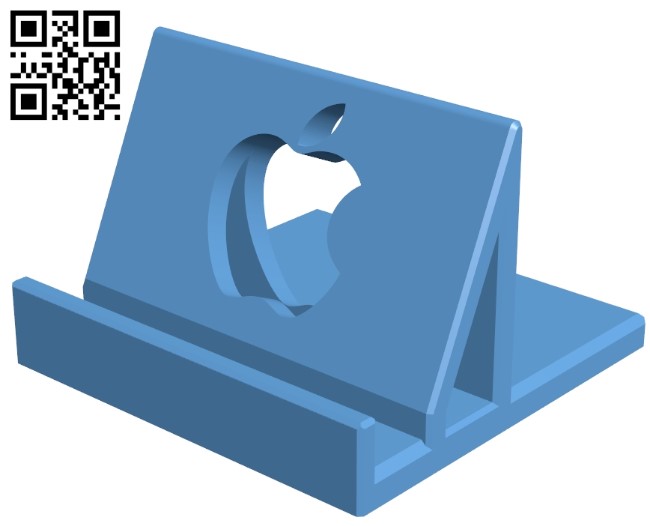 iPhone and iPad holder B009291 file obj free download 3D Model for CNC and 3d printer