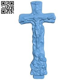 Cross symbol pattern A006343 download free stl files 3d model for CNC wood carving