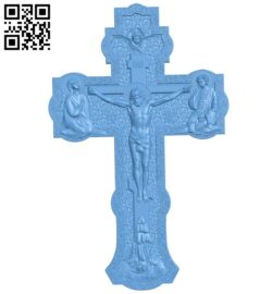 Cross symbol pattern A006345 download free stl files 3d model for CNC wood carving