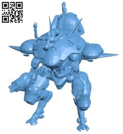 Dva Victory pose B009393 file obj free download 3D Model for CNC and 3d printer