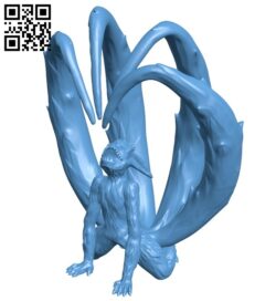 Fox B009400 file obj free download 3D Model for CNC and 3d printer