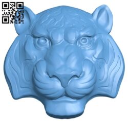 Lion head pattern A006331 download free stl files 3d model for CNC wood carving