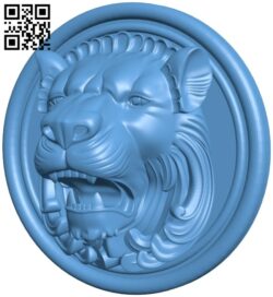 Lion pattern A006338 download free stl files 3d model for CNC wood carving
