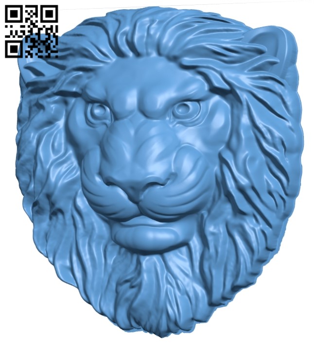 Lion pattern A006339 download free stl files 3d model for CNC wood carving