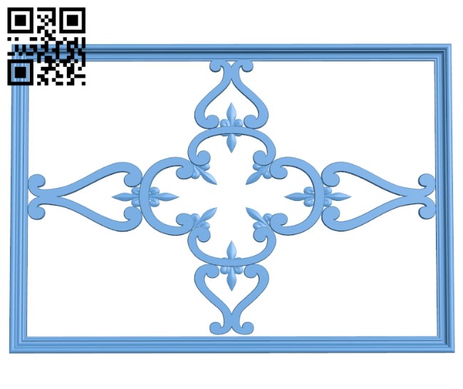 Pattern decor design A006373 download free stl files 3d model for CNC wood carving