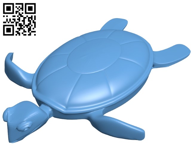 Smiling turtle B009527 file stl free download 3D Model for CNC and 3d printer