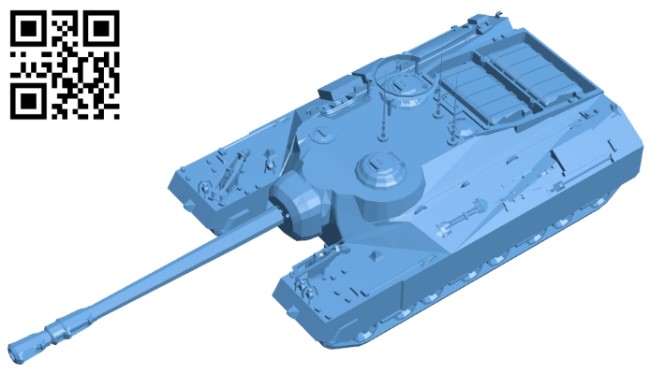 Tank T95 B009489 file stl free download 3D Model for CNC and 3d printer