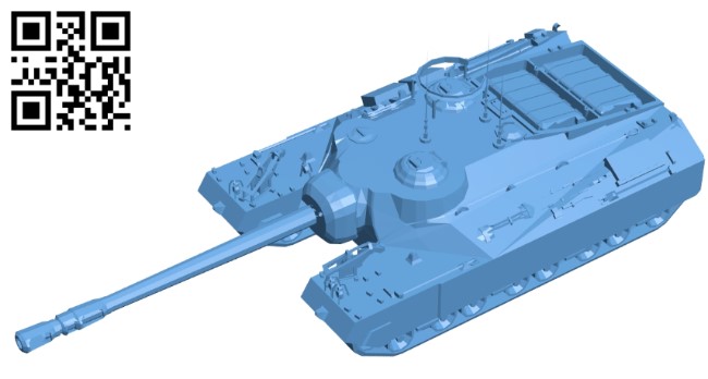 Tank T95 B009500 file stl free download 3D Model for CNC and 3d printer