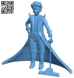 The Little Prince B009495 file stl free download 3D Model for CNC and 3d printer