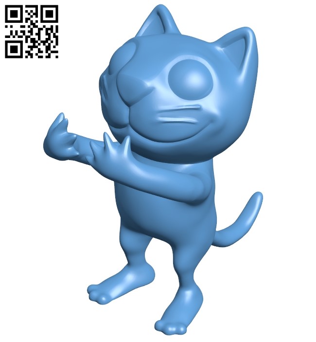 Tiz Cat B009509 file stl free download 3D Model for CNC and 3d printer