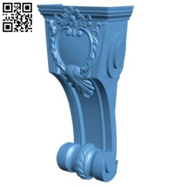 Top of the column A006363 download free stl files 3d model for CNC wood carving