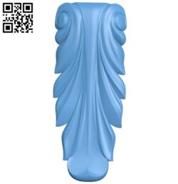 Top of the column A006365 download free stl files 3d model for CNC wood carving