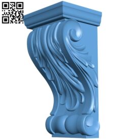 Top of the column A006367 download free stl files 3d model for CNC wood carving