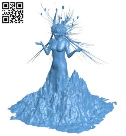 Tree girl B009479 file stl free download 3D Model for CNC and 3d printer